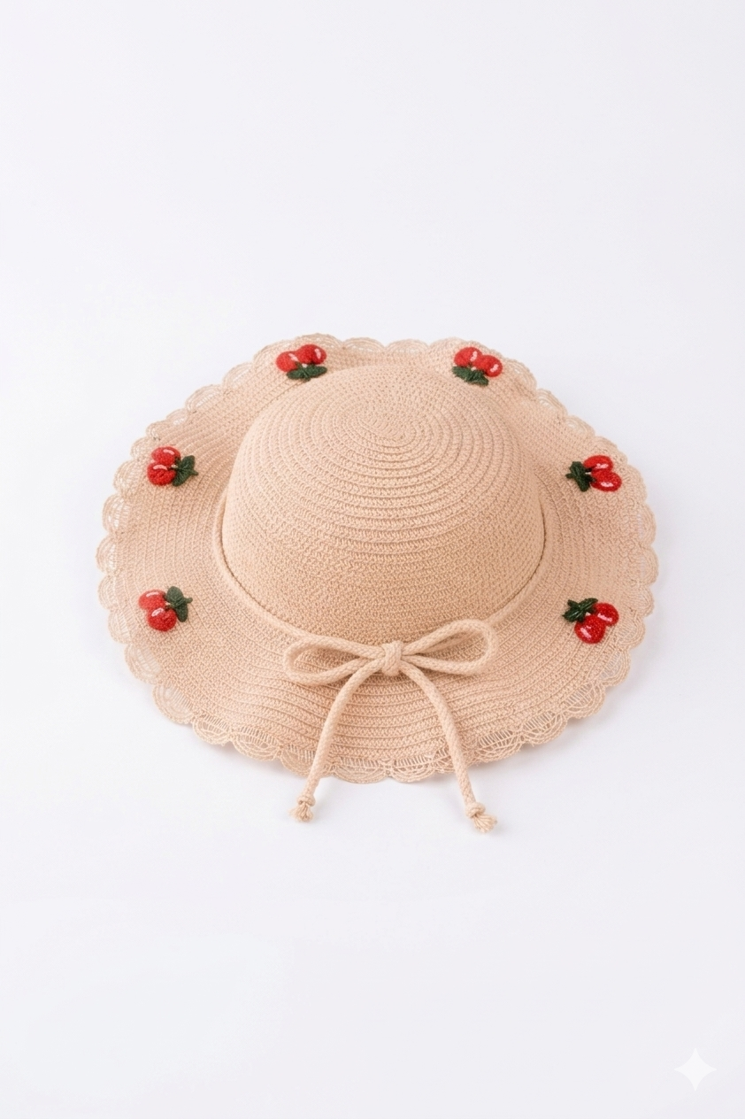 Nón Strawberry Hat Mũ Dâu Tây