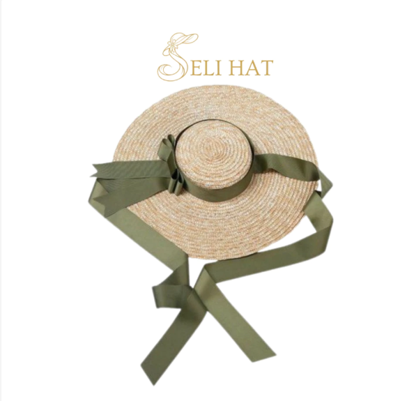 Nón Straw Floppy Thanh Lịch Nữ Tính Cho Phụ Nữ