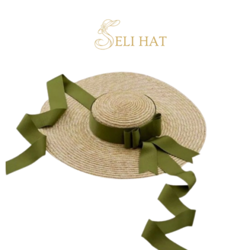 Nón Straw Floppy Thanh Lịch Nữ Tính Cho Phụ Nữ