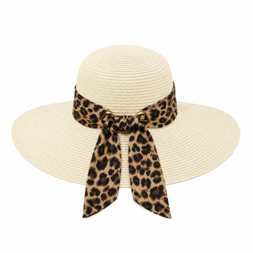 Nón Leopard Grace Vành Rộng